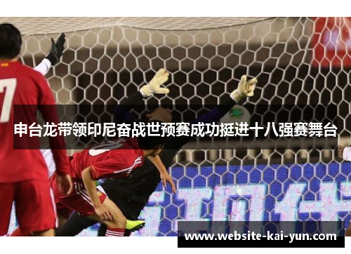 申台龙带领印尼奋战世预赛成功挺进十八强赛舞台